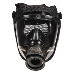 Msa Safety Full Face Respirator,S,Black 10083796