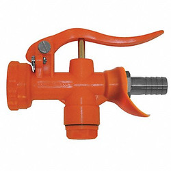 Sani-Lav Water Nozzle,Indust Grade,Safety Orange N3
