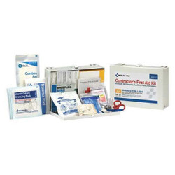 First Aid Only First Aid Kit w/House,180pcs,2.5x7",WHT 90670
