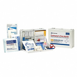 First Aid Only First Aid Kit w/House,180pcs,2.5x7",WHT 90670