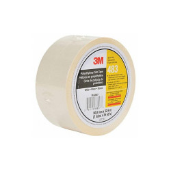 3m Film Tape,2 in x 36 yd,White,5.3 mil 483