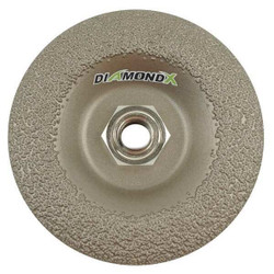 Diamond Vantage Grinding Wheel,4In,24,Depressed Center DXA2920P04A