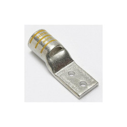 Burndy TwoHoleLugCmprsnConn,STD,Yellow,L115 YA44L2NNTFX