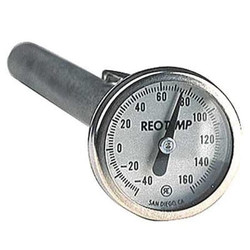 Reotemp Dial Pocket Thermometer,5 In. L  QP02F23PS