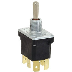 Honeywell Toggle Switch,DPDT,10A @ 277V,QuikConnct 32NT91-7