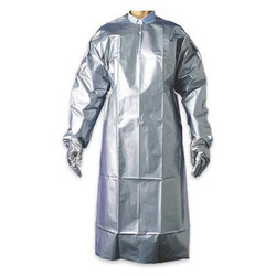 Honeywell North Coat Apron,Silver,Size M,50" Length SSCA/M