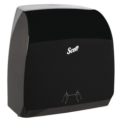 Kimberly-Clark Professional Paper Towel Dispenser,(1) Roll,Black 47092