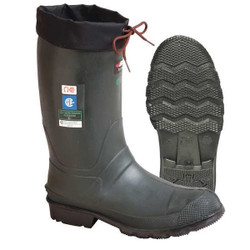 Baffin Rubber Boot,Men's,10,Mid-Calf,Green,PR 8563-0000-394