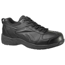 Reebok Athletic Shoe,W,11 1/2,Black,PR RB1860