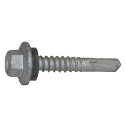 Teks Drill Screw,Hex,#12,Clima,1.25"L,PK250 1029000