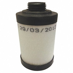 Elmo Rietschle Exhaust Filter, 1 hp, 2.25" OD, 3.5" Ht 731399