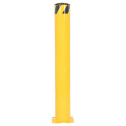 Vestil Steel Pipe Safety Bollard,42 x 5-1/2" BOL-42-5.5