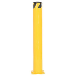 Vestil Steel Pipe Safety Bollard,42 x 5-1/2"  BOL-42-5.5