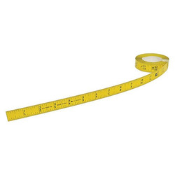 Us Tape Adhesive Backed Tape Measure,SAE,300" L 50011