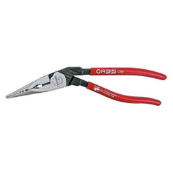 Orbis Needle Nose Plier,8" L,Serrated 9O 21-150 SBA