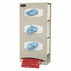 Bowman Dispensers Glove Box Dispenser,3 Boxes, 1 Roll PS004-0212