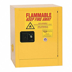 Eagle Mfg Flammable Liquid Safety Cabinet,Yellow 1904X