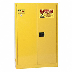 Eagle Mfg Flammable Liquid Safety Cabinet,Yellow 1947X