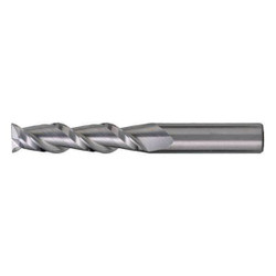 Cleveland Sq. End Mill,Single End,Carb,1/2" C60498