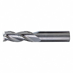Cleveland Sq. End Mill,Single End,Carb,7/16" C60631
