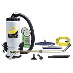 Proteam QuietPro Backpack Vacuum Cleaner,11 lb. 107146
