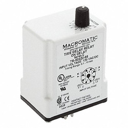 Macromatic SinFunTimeDelayRelay, 240VAC, 8Pins TR-50521-12