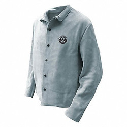 Bdg Welding Jacket,Pearl Gray,Split,3XL 64-1-50P-X3L