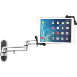 Cta Digital Adj. Mount,18 in H,Silver PAD-ATWM