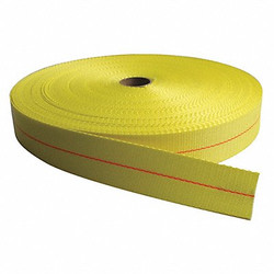 Bulk-Strap Webbing,Polyester,2" W,Yellow PE02300PY