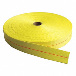 Bulk-Strap Webbing,Polyester,2" W,Yellow PE02150PY
