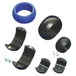 Reiku Tubing Protector,0.360in,Black,Polyamide PAPRB-70