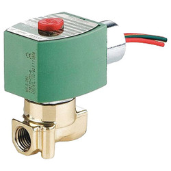 Redhat Solenoid Valve,1/4" Pipe,NBR Seal,24VDC 8262H208LF 24/DC