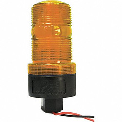Railhead Gear Warning Strobe,Amber,LED,12 to 90VDC M490-LED DCAP