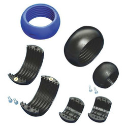 Reiku Tubing Protector,0.360in,Black,Polyamide PAPRB-52