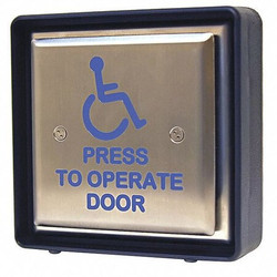 Ms Sedco Handicap Door Access Switch,Push Button CP/TX W/59-HSS