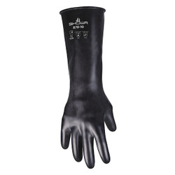 Showa Chemical Resistant Gloves,Butyl,L,PR 878-09