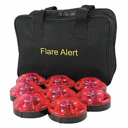 Flarealert LED Road Flare Kit,0.5 Watt,Red B8RB2ONLY
