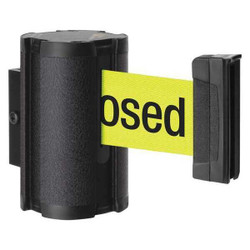 Lavi Industries Retractable Belt Barrier,Textured 50-3010WB/FY/S7