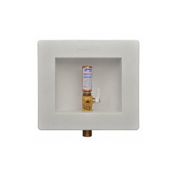 Water-Tite Outlet Box,Brass,4-7/8" Box H 87980