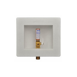 Water-Tite Outlet Box,Brass,4.88" Box H 87978