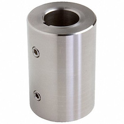 Climax Metal Products Rigid Shaft Coupling,Set Screw,1-1/2" L RC-050-S-KW