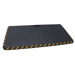 Condor Kneeling Pad,36"L,18"W,Rubber,Black 22EN48