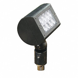 Kim Lighting Floodlight,LED,3000K,938 lm,10W EL218F3/8L3KUV/DB