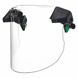 Msa Safety Faceshield Visor,Clear,0.098" Thickness  10194818