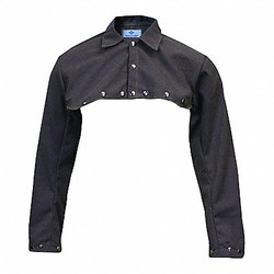 National Safety Apparel Welding Half Jacket,2XL,30",Brown C75TW2X017