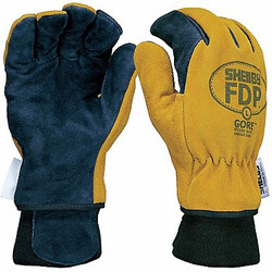Shelby Firefighters Gloves,M,Pigskin Lthr,PR 5225 M