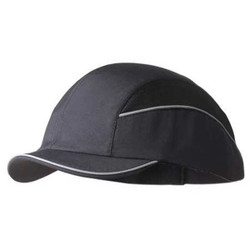 Surflex Bump Cap,Baseball,Hook-and-Loop,Black SCARAP3BLK