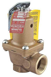 Watts Safety Relief Valve,1-1/4 In,125 psi 1 1/4 174A-125