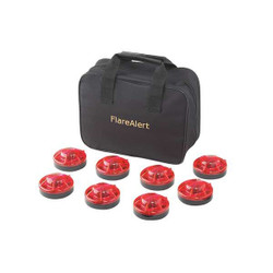 Flarealert LED Road Flare Kit,1 Watt,Red B8RBP1ONLY