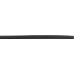 Parker Air Brake Tubing,1/2  In. OD, Blk 1120-8B-BLK-100